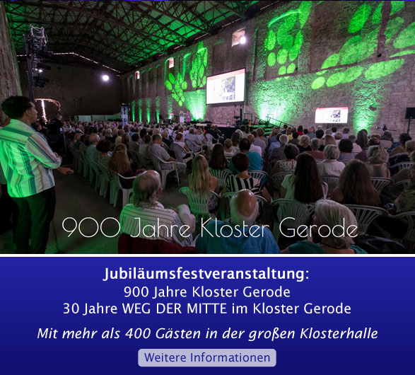 Jubiläum mit 400 Gästen in der Klosterhalle